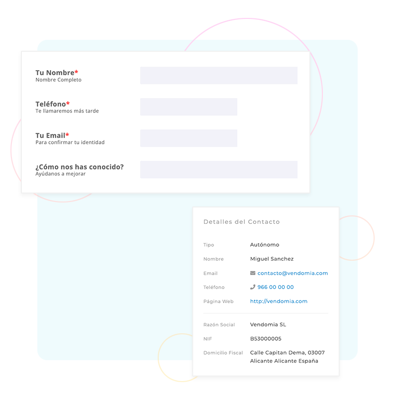 Formularios de captación
